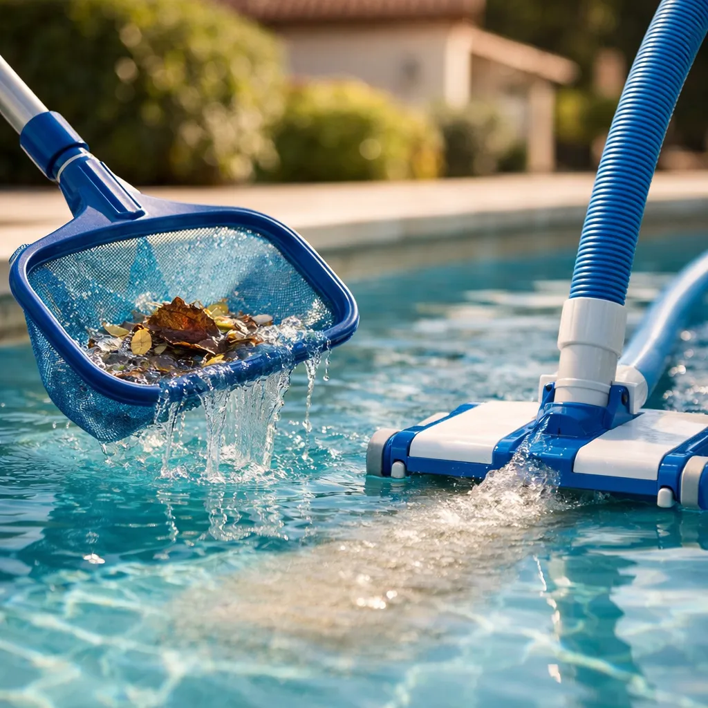 Nettoyage de piscine à Bordeaux - In Ex Multiservices